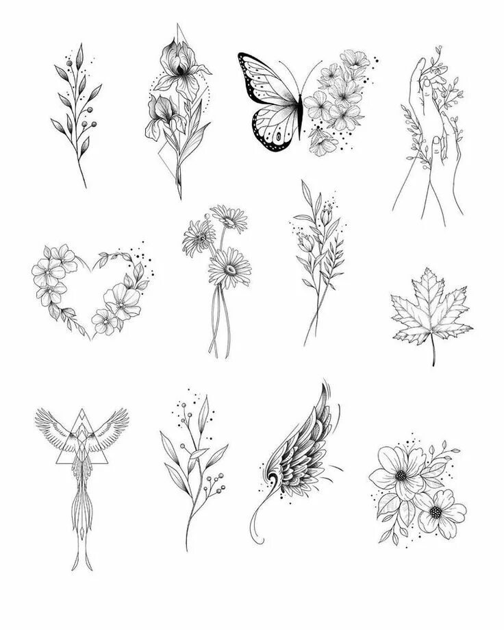 Красивые тату фото эскизы Pin on tatuagens Tattoos, Inspirational tattoos, Little tattoos