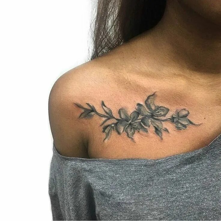 Красивые тату на ключице фото See this Instagram photo by @tattrx * 547 likes Cover up tattoos, Collar bone ta