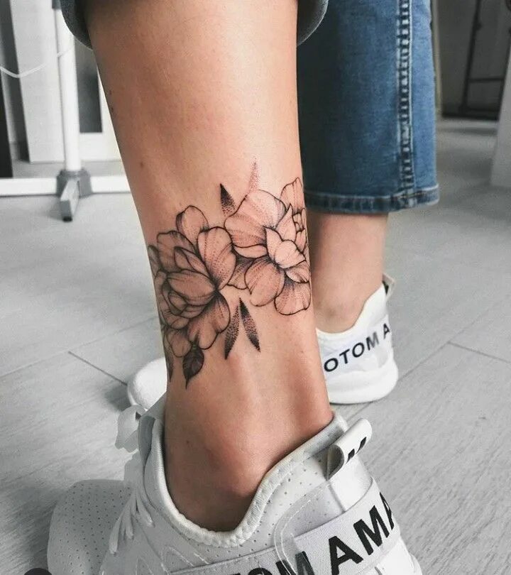 Красивые тату на ногу девушке фото Пин от пользователя Jennifer Bergman-Thompson на доске Tattoo! Тату на лодыжках,