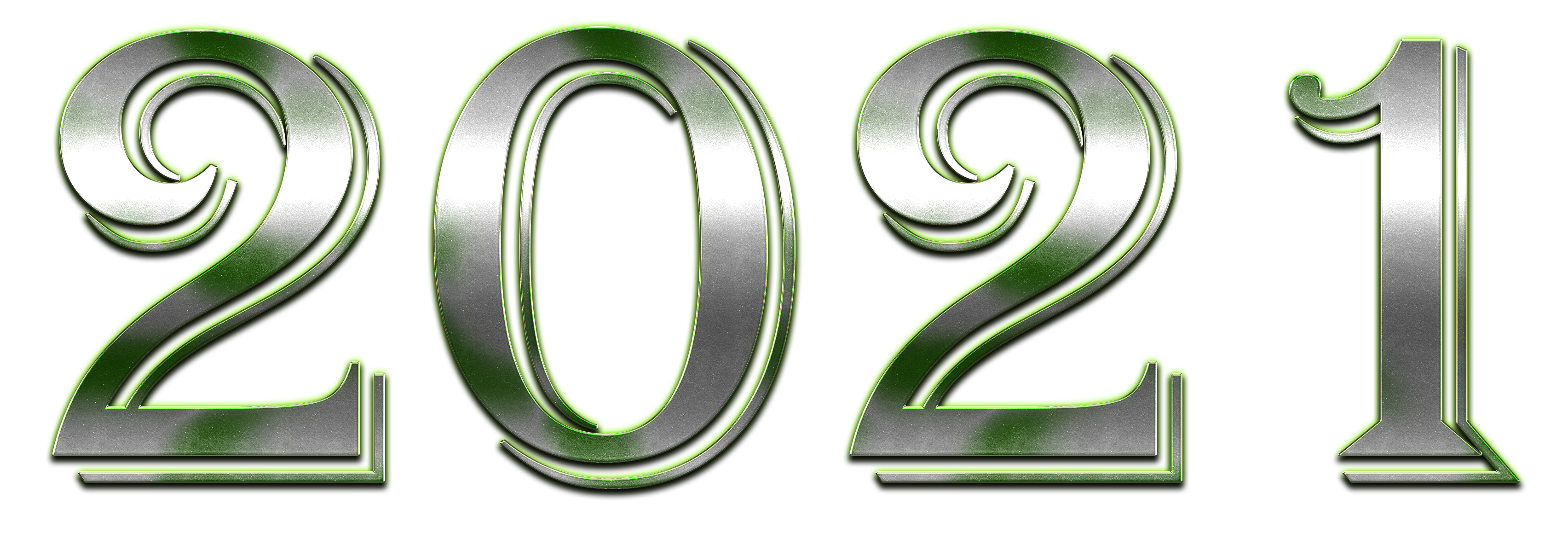 Красивые цифры 2024 для оформления Download premium png of Bright neon yellow 2021 wallpaper ... - Free PNG Archive