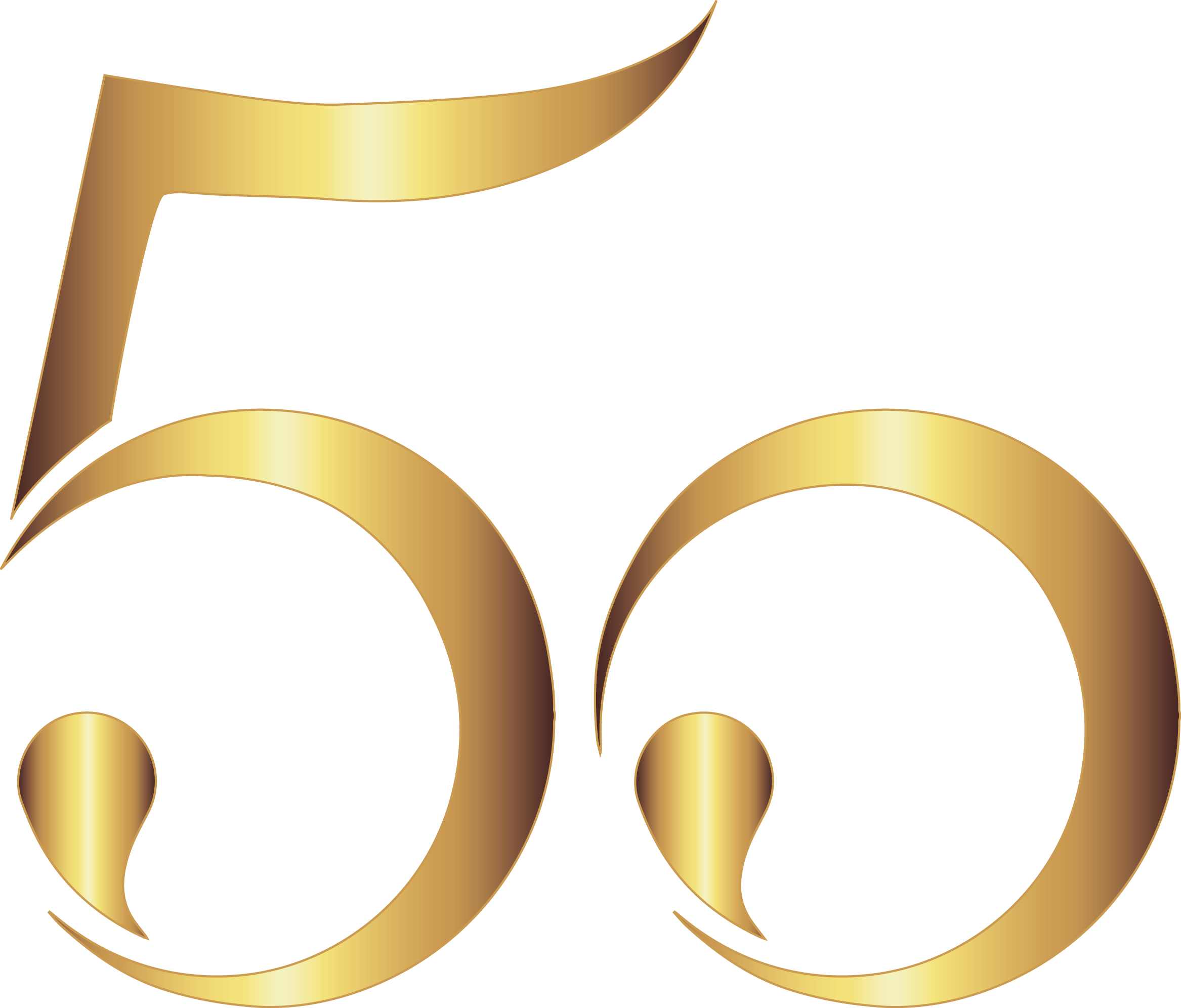 Красивые цифры 50 для оформления 50 Concerts for 50 Years Chetham's School of Music