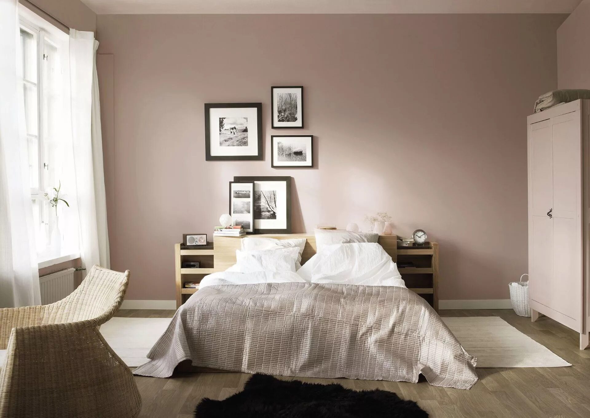 Красивые цвета стен фото Seinä on maalattu sävyllä V481 Shantung Home bedroom, Home, Residential interior