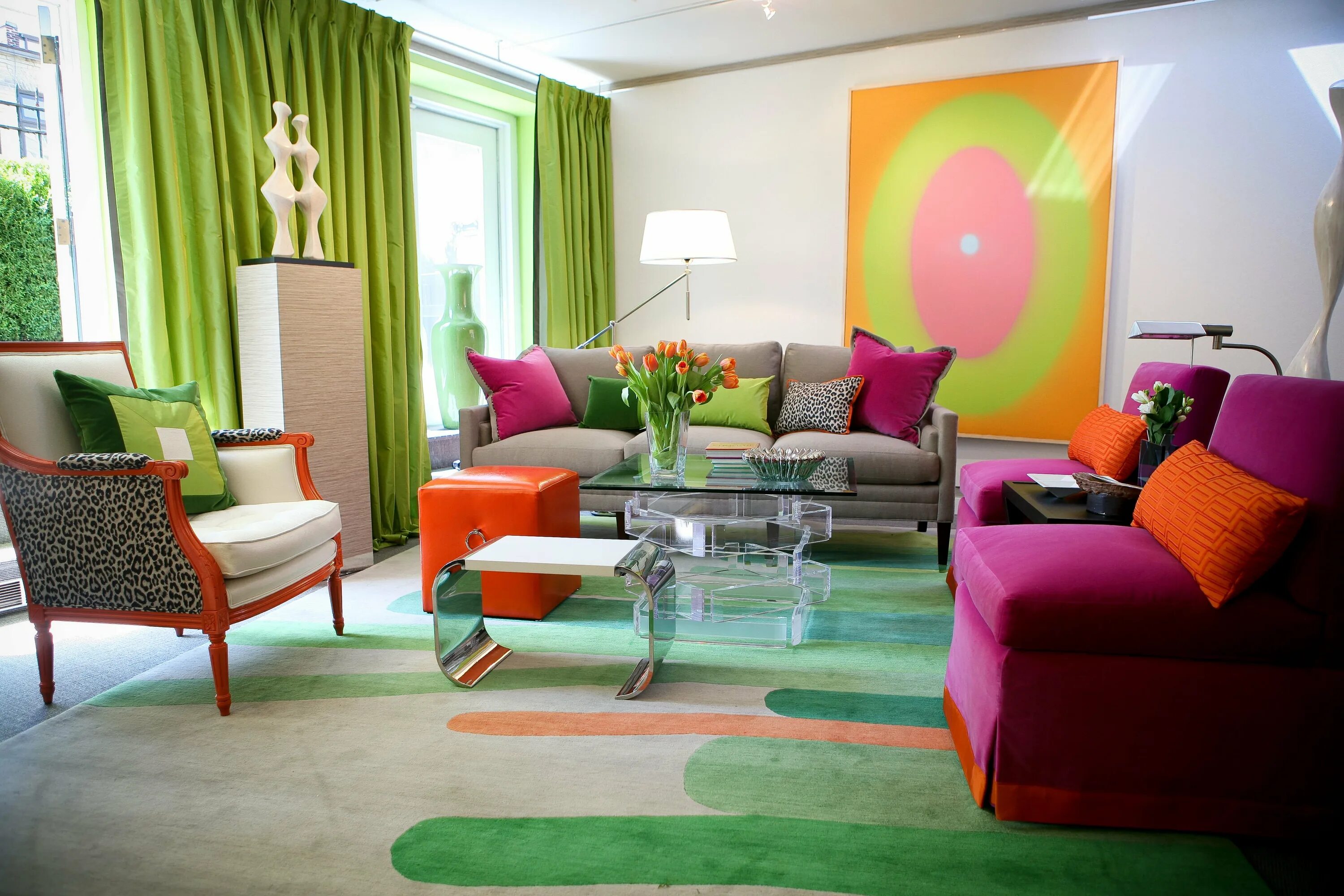 Красивые цвета в интерьере фото Green color scheme - 72 photo