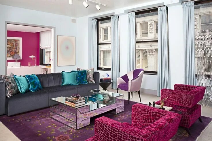 Красивые цвета в интерьере фото rafael de cardenas Colourful living room, Paint colors for living room, Living r