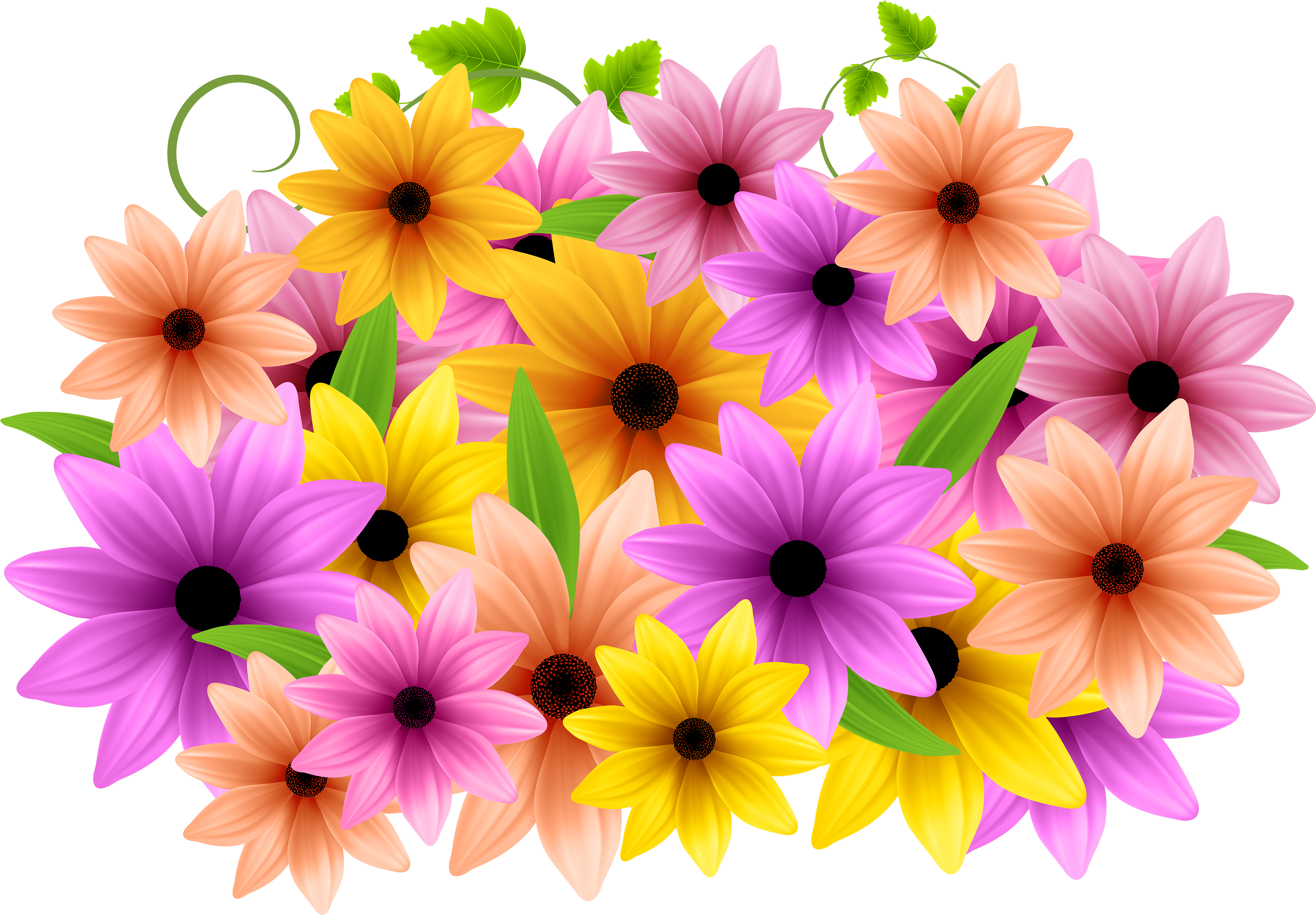 Красивые цветочки для оформления Clipart Gallery Flowers Tropical Flowers Png Clipart - Clipart Decoration Flower