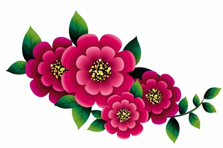 Красивые цветочки для оформления Разные красивые Flower drawing, Flower art, Flower painting