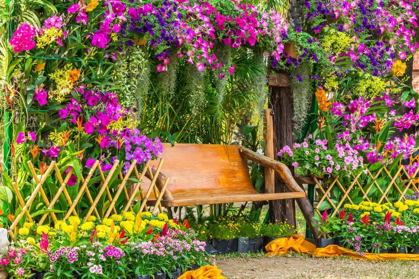 Красивые цветы своими руками на даче Pin on Garten