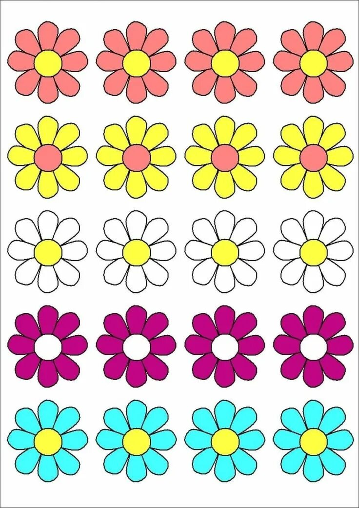 Красивые цветы вырезать для оформления распечатать цветные Pin by Jackie D Rockbless on Primavera in 2024 Paper flower patterns, Flower pat