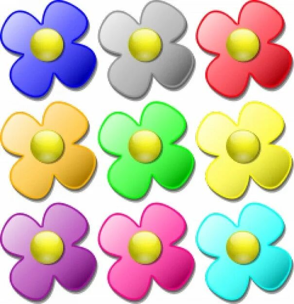 Красивые цветы вырезать для оформления распечатать цветные Game marbles - flowers Free Vector #Freepik #freevector #flower #art #png #game 