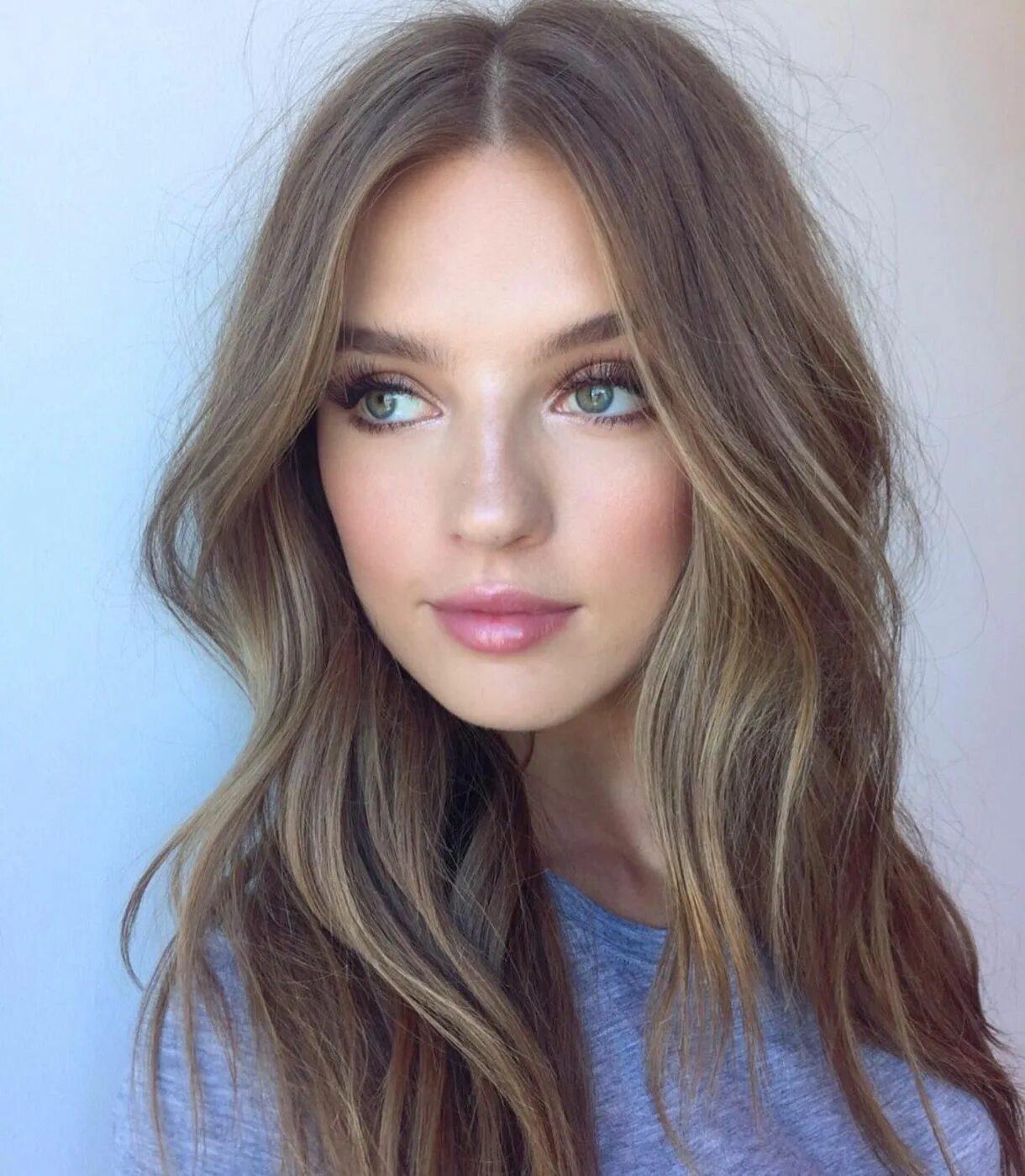 Красивые темно русые волосы фото 70 Devastatingly Cool Haircuts for Thin Hair Hair in 2019 Dark blonde hair color
