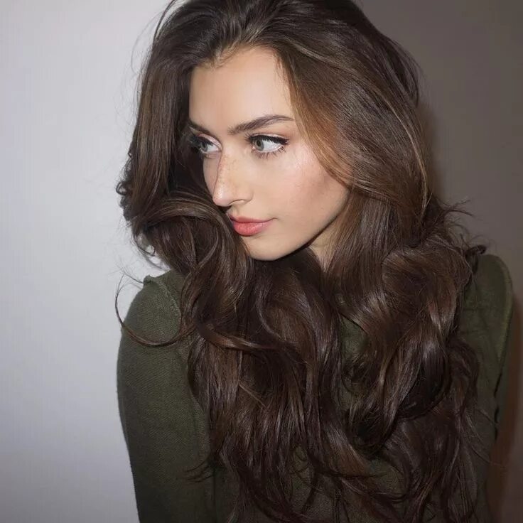 Красивые темно русые волосы фото Pin by L.E.F. on Jessica Clements Jessica clement, Hair, Hair beauty