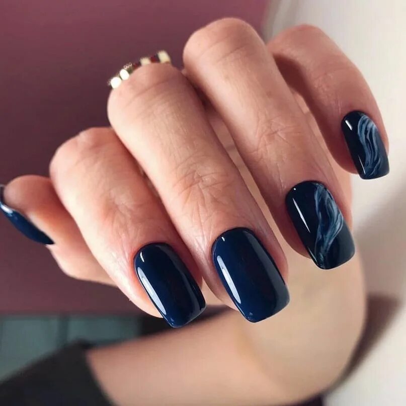 Красивые темные ногти маникюр Pin on Nail colours