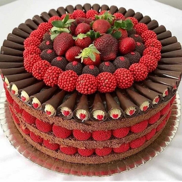 Красивые торты в домашних условиях фото Тортик Desserts, Cake decorating, Delicious desserts