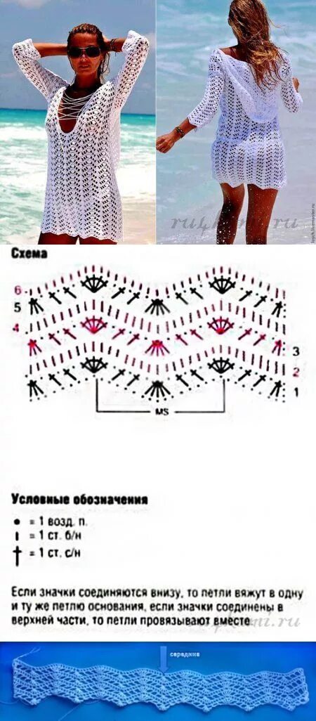 Красивые туники крючком со схемами топы туники крючком Связанные крючком топы, Вязаный крючком свитер, Вязаный крюч