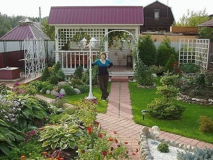 Красивые участки на даче фото реальные 3,140 отметок "Нравится", 36 комментариев - Дача, дизайн, ландшафт, сад. (@dachn