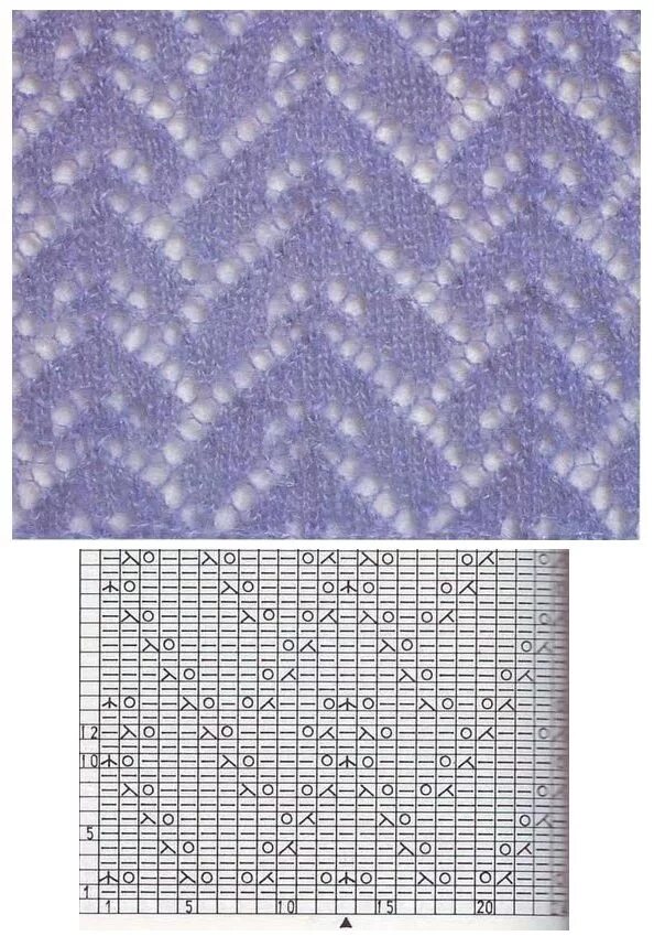 Красивые узоры для мохера спицами схемы Lace knitting Схемы вязания кружева, Вязаные стежки, Узоры