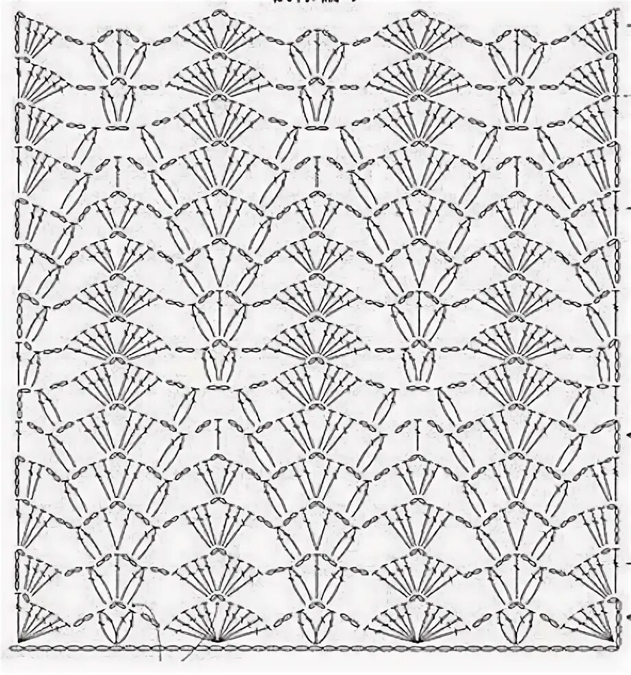 Красивые узоры крючком со схемами Узоры крючком Crochet patterns, Crochet stitches chart, Crochet knit stitches