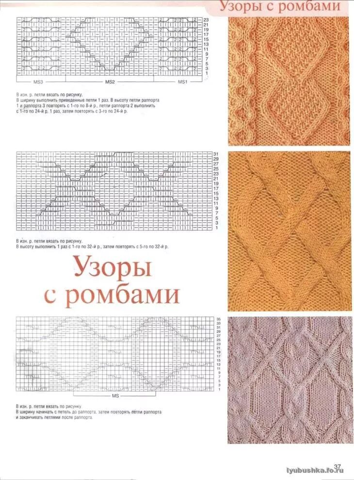 Красивые узоры ромбы спицами со схемами КАК СВЯЗАТЬ МОДНЫЙ ШАРФ СНУД, ХОМУТ, ШАРФ С КРУПНЫМИ КОСАМИ И ШАРФ КАПЮШОН Brei 