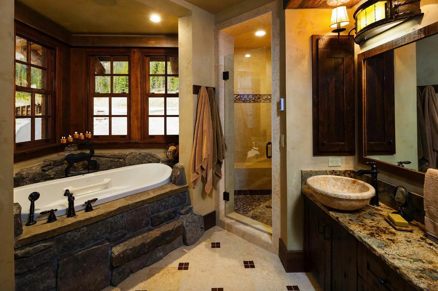 Красивые ванные комнаты частные дома фото Pin on House