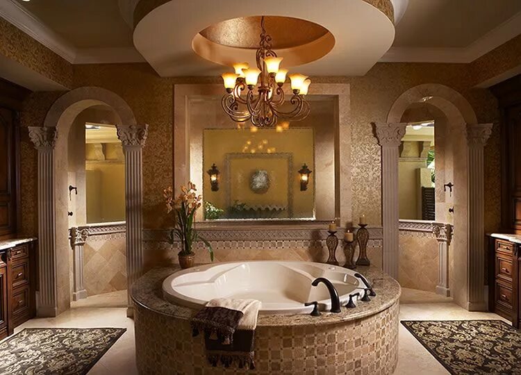Красивые ванные комнаты частные фото Plan View by Design Basics Dream bathrooms, House design, Mediterranean house pl
