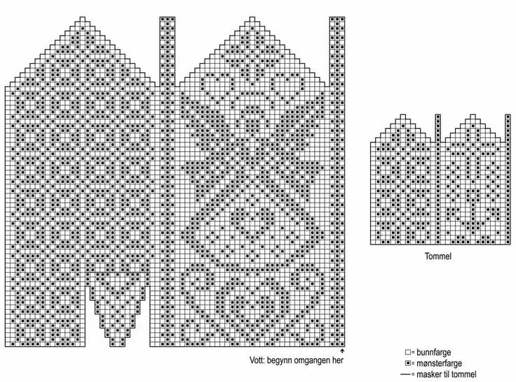Красивые варежки спицами схемы описание Knitting charts, Knitted gloves mittens, Mittens pattern