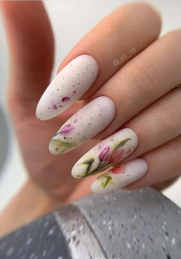 Красивые весенние ногти маникюр 2024 Spring nails Super cute Easter nails design for 2021! - Bellacocosum Stylish nai