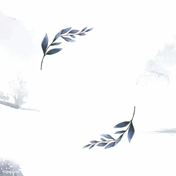 Красивые веточки для оформления Hand-drawn olive branch frame watercolor style vector free image by rawpixel.com
