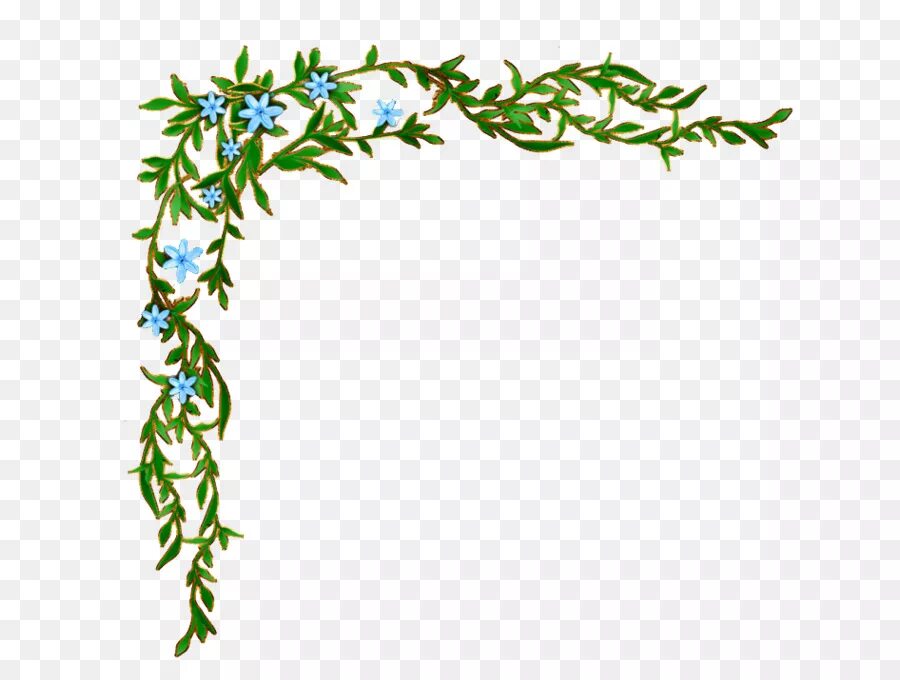 Красивые веточки для оформления Painting - Flower Painting - CleanPNG / KissPNG