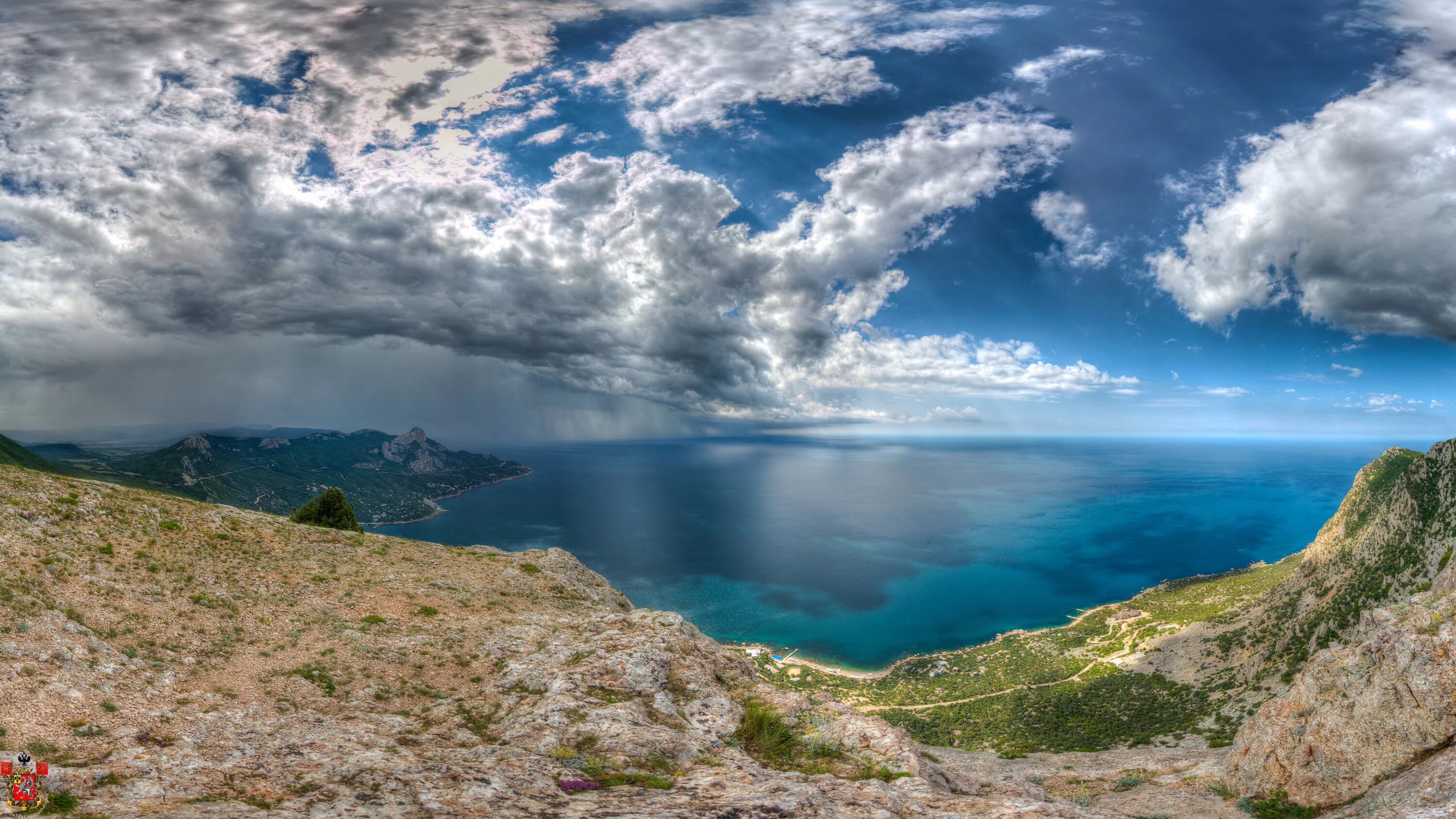 Красивые виды крыма фото Пешком на Птичью скалу Куш-Кая. Крым - Телеканал "Моя Планета"