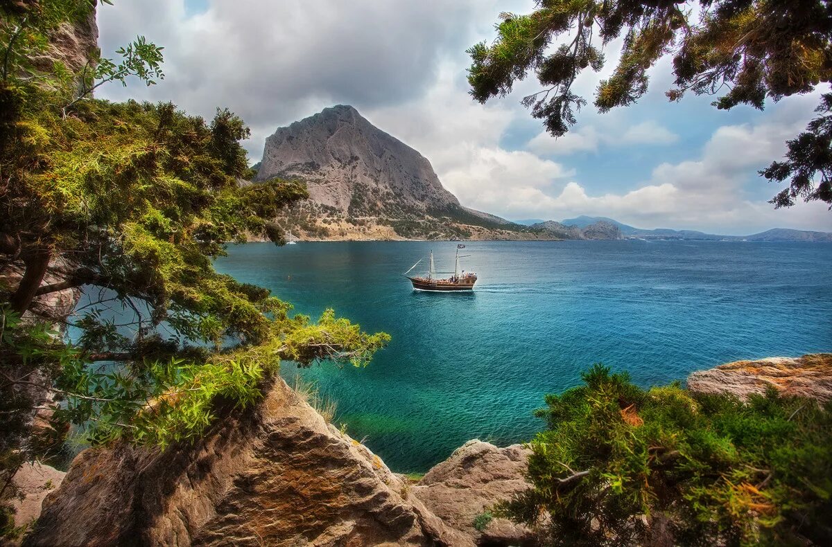 Красивые виды крыма фото Невероятный Крым. Новый Свет и Судак - DRIVE2