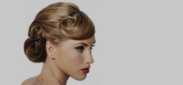 Красивые виды причесок 55 Professional Hairstyles For Women To Try Retro hairstyles, Ballroom hair, Wed