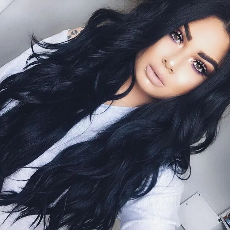 Красивые волосы фото девушек брюнеток Instagram photo by PrettyLilMzGrace * Jul 5, 2016 at 11:09pm UTC Long hair style