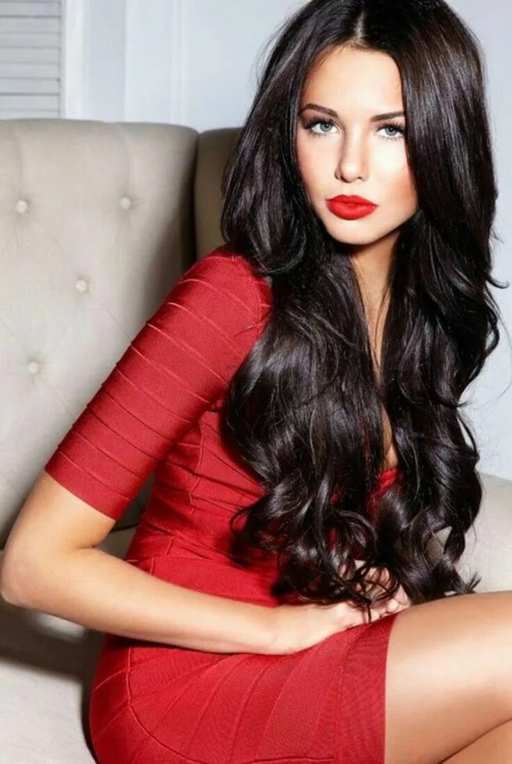 Красивые волосы фото девушек брюнеток caterina cabriolu (With images) Hair styles, Long hair styles, Beauty