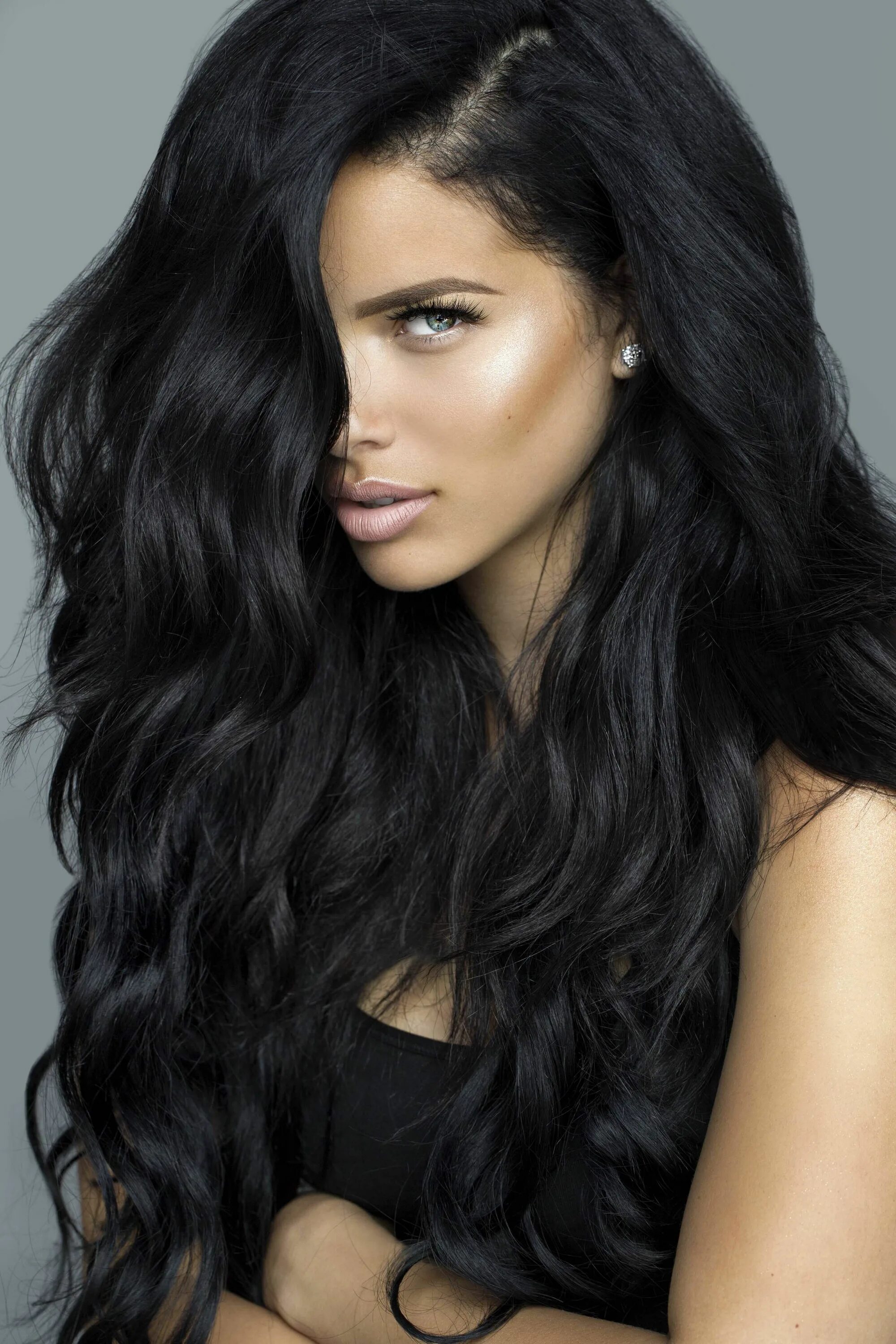Красивые волосы фото девушек брюнеток Sherise_Cromwell Beautiful black hair, Thick hair styles, Gorgeous hair