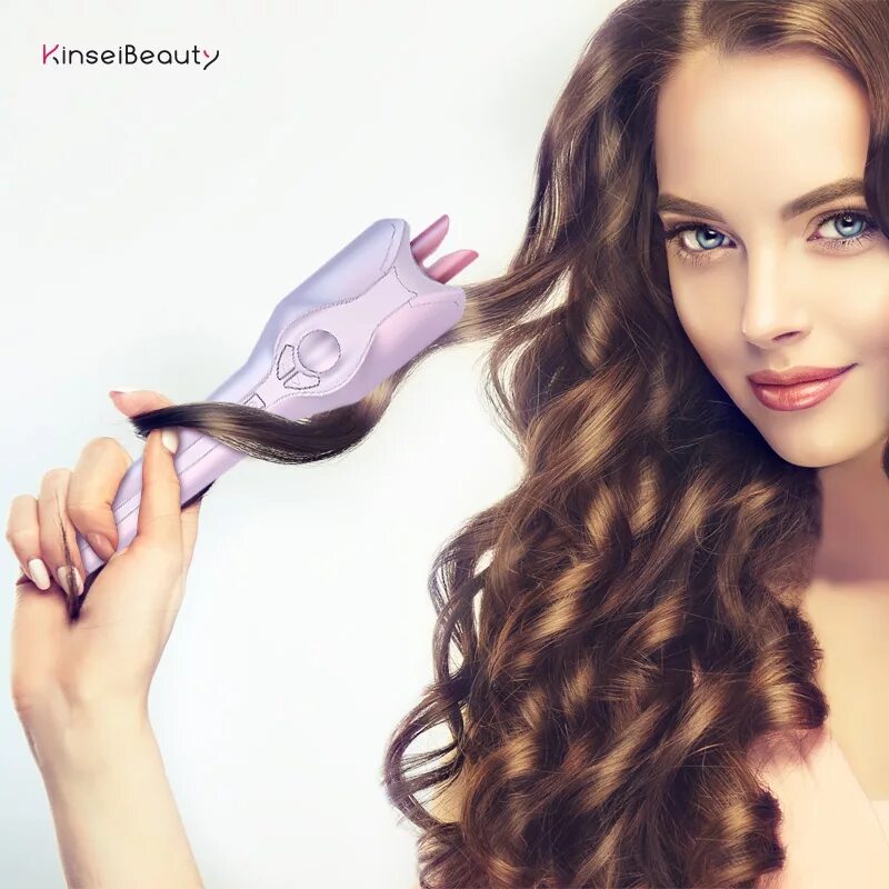 Красивые волосы в домашних условиях фото Automatic curling iron Air Curler Air Curl Ceramic Rotating Curler Automatic Spi