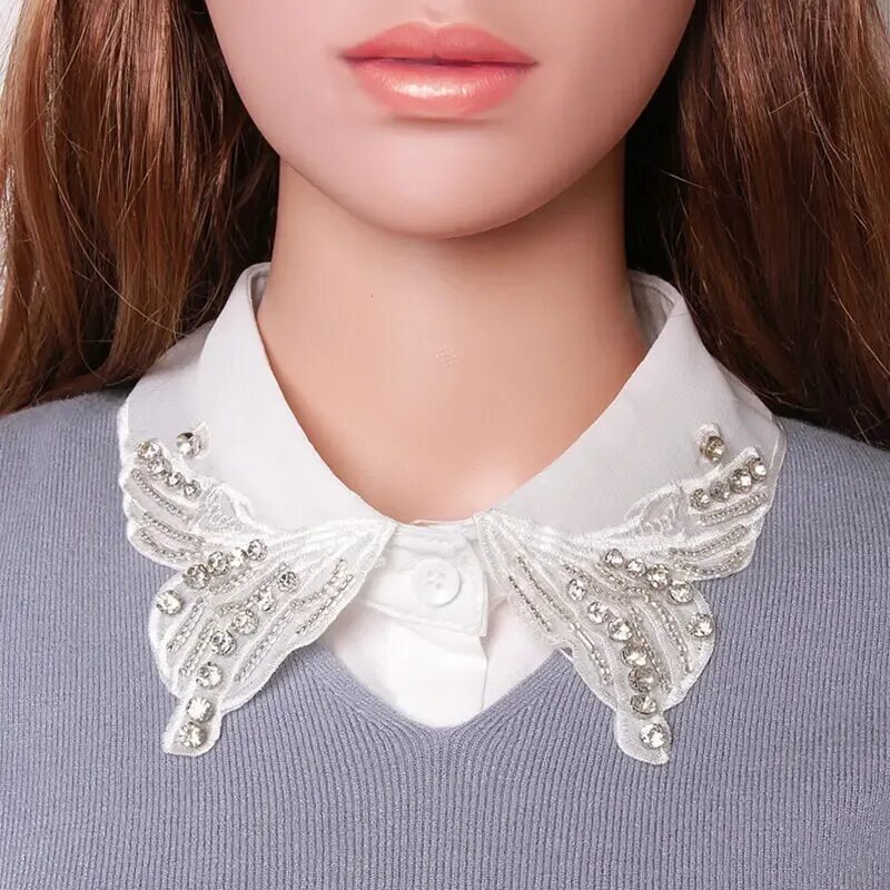 Красивые воротники на платье фото New Detachable collar False collar women Sweater Fake Collars Vintage Nice Butte