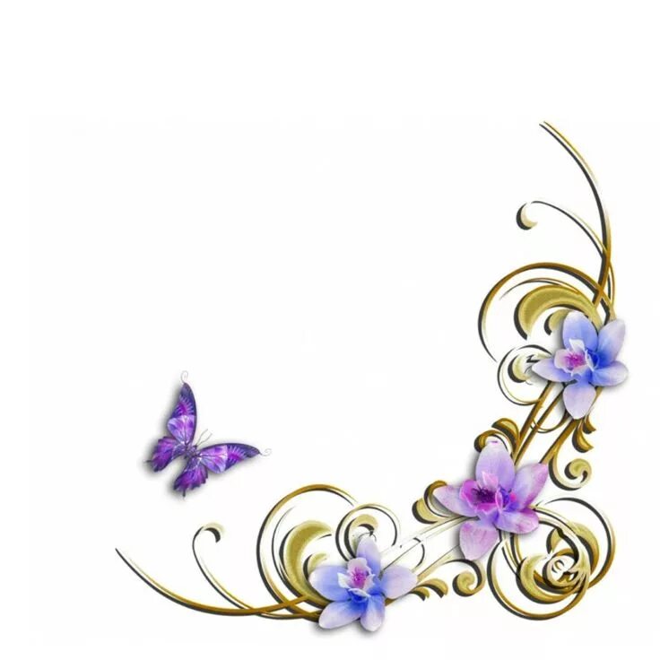 Красивые вставки в текст оформление Pin by Carmen Kammler on Deko Ecken Flower boarders, Boarders and frames, Border