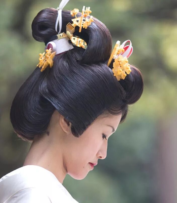 Красивые японские прически Pin on Japanese Traditional Hairstyles Japanese hairstyle traditional, Japanese 