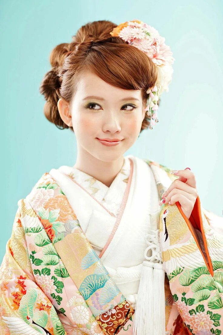 Красивые японские прически cute kimono bride Japanese wedding, Cute kimonos, Japanese hairstyle