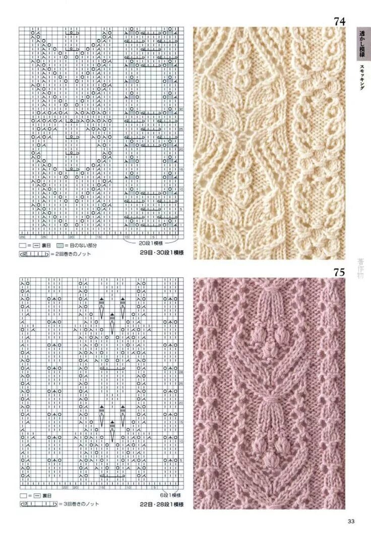 Красивые японские схемы спицами Knitting Pattern Book 260 by Hitomi Shida 2015 - 轻 描 淡 写 - 轻 描 淡 写 Pattern books