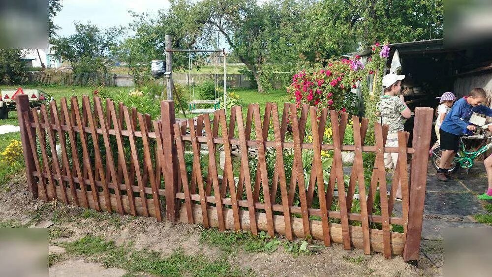 Красивые заборы своими руками фото 7 видов деревянных заборов: добротное ограждение из натуральной древесины Профпа