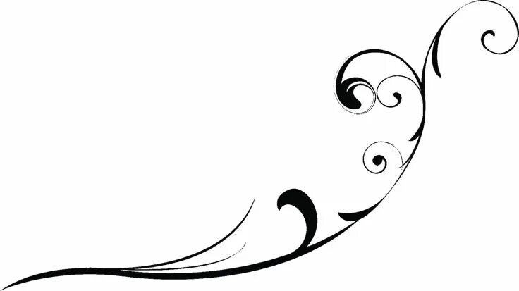 Красивые загогулины для оформления 184 views Wallpaper trends, White pattern background, Swirl design