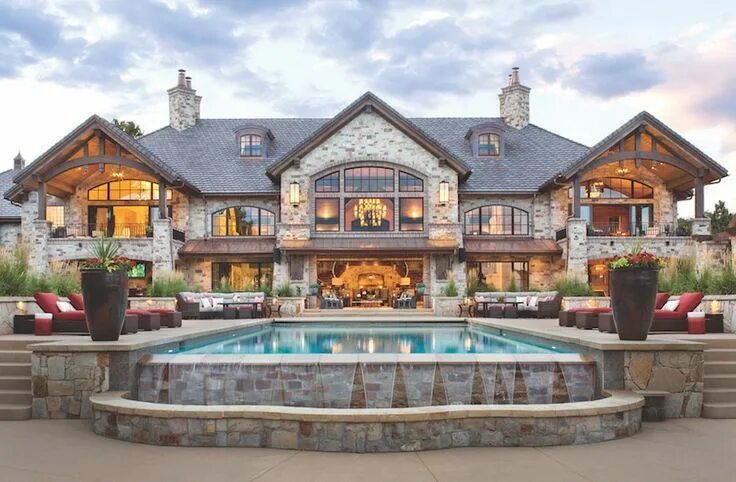 Красивые загородные дома фото внутри и снаружи Castle Rock Colorado home. You should see the man cave! House designs exterior, 