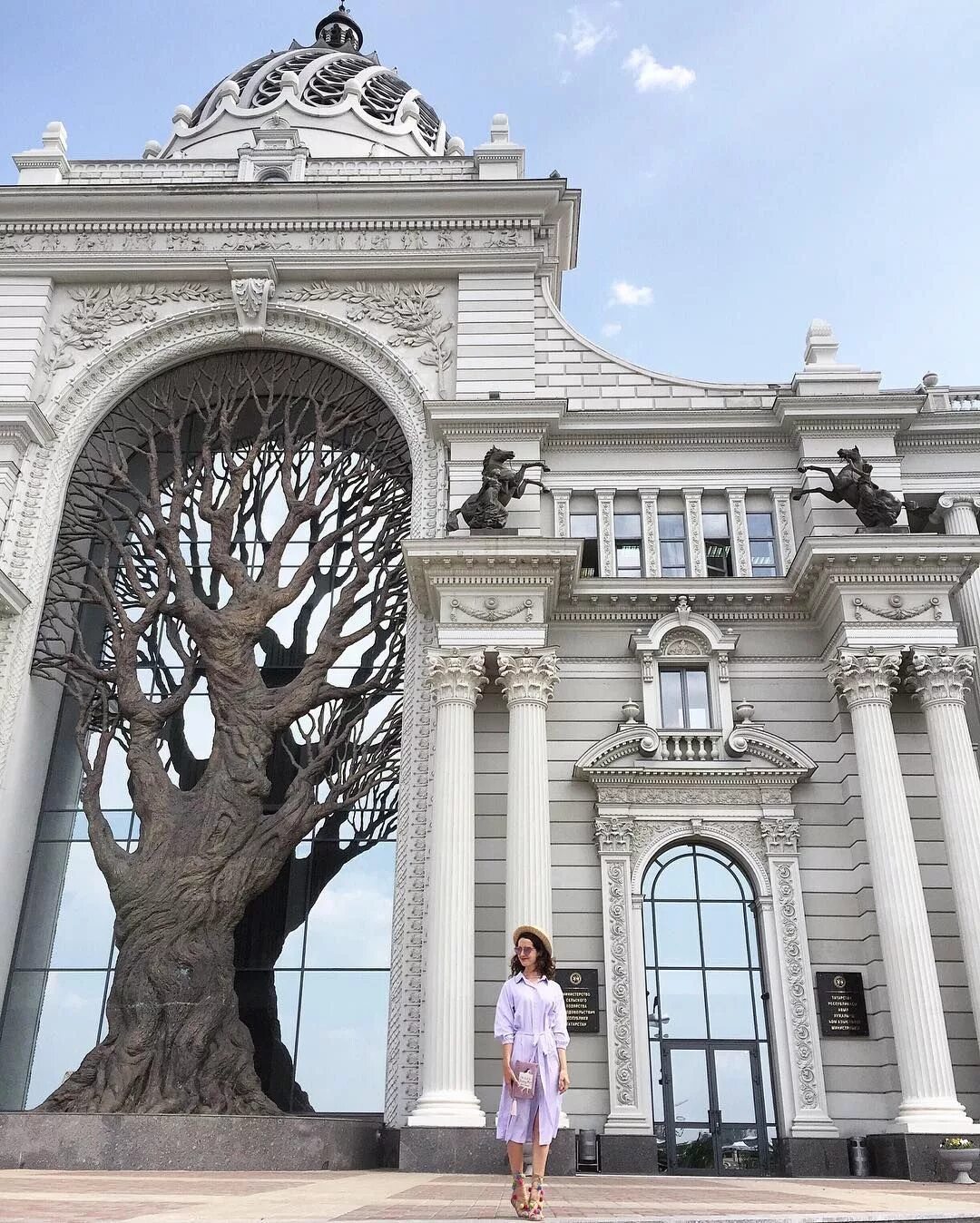 Красивые здания в казани фото Не буду оригинальной, это моё самое любимое здание в Казани, хотя в этот раз я у