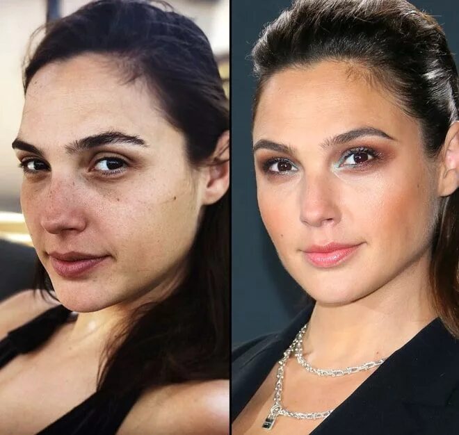 Красивые женщины без макияжа Natural Beauty: Stars Without Makeup Without makeup, Makeup, Gal gadot