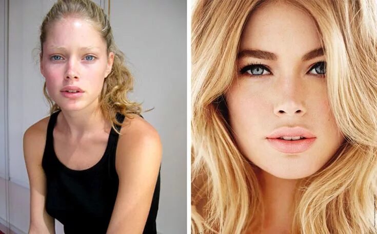 Красивые женщины мира без макияжа Ангелы Victoria's Secret без ретуши и макияжа Модели victoria's secret, Косметич