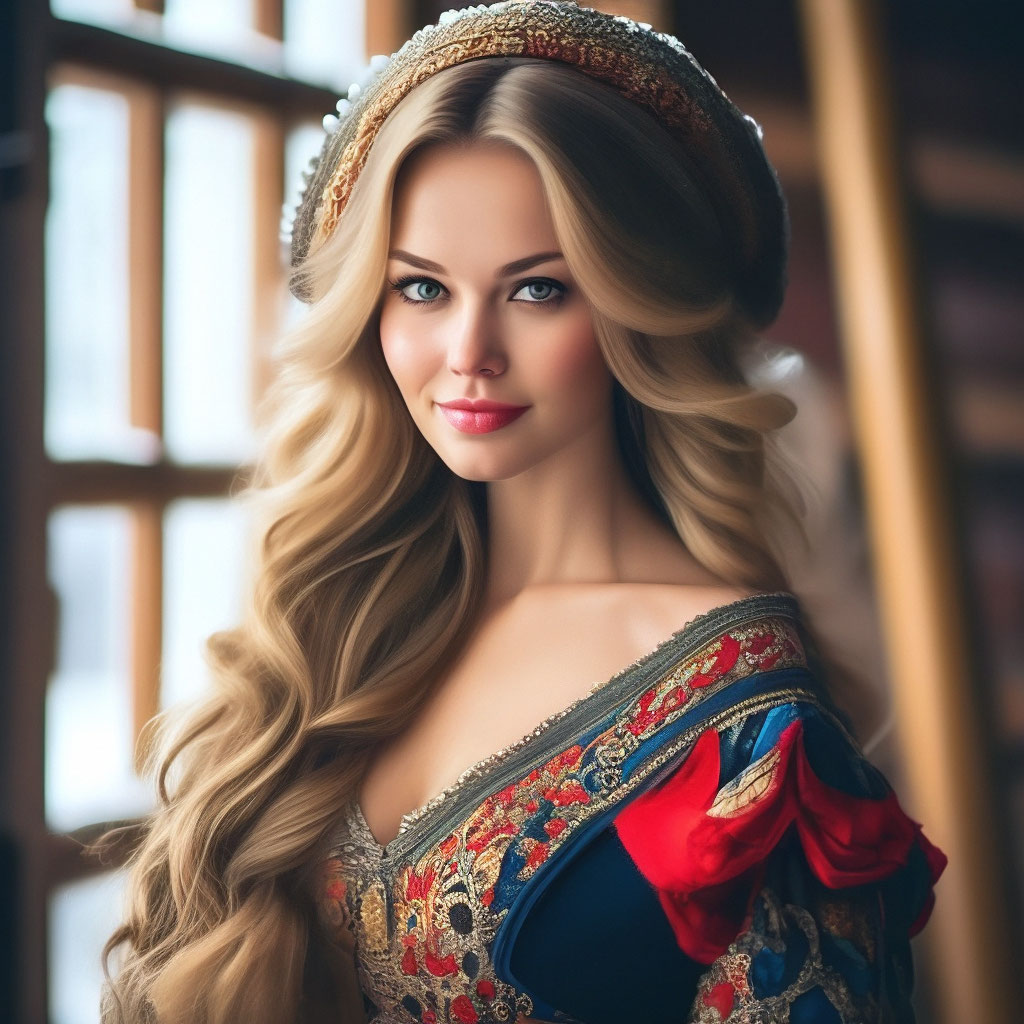 Красивые женщины россии фото Самая красивая женщина России" - картинка создана в Шедевруме