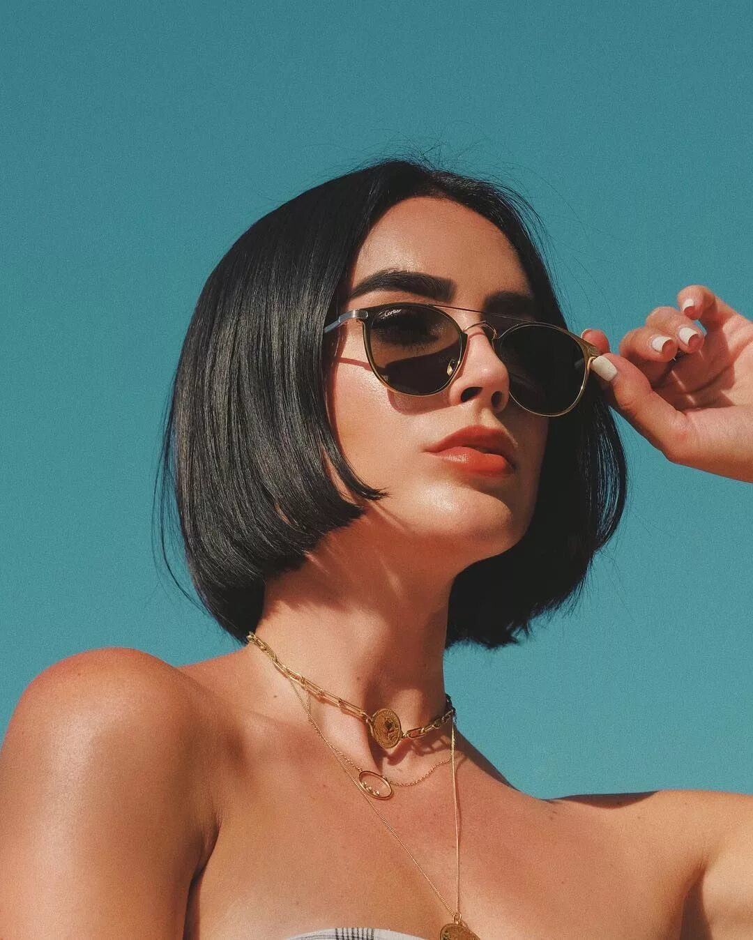 Красивые женщины с каре фото Instagram Photo by Brittany Xavier (@brittanyxavier) WEBSTAGRAM Short bob haircu