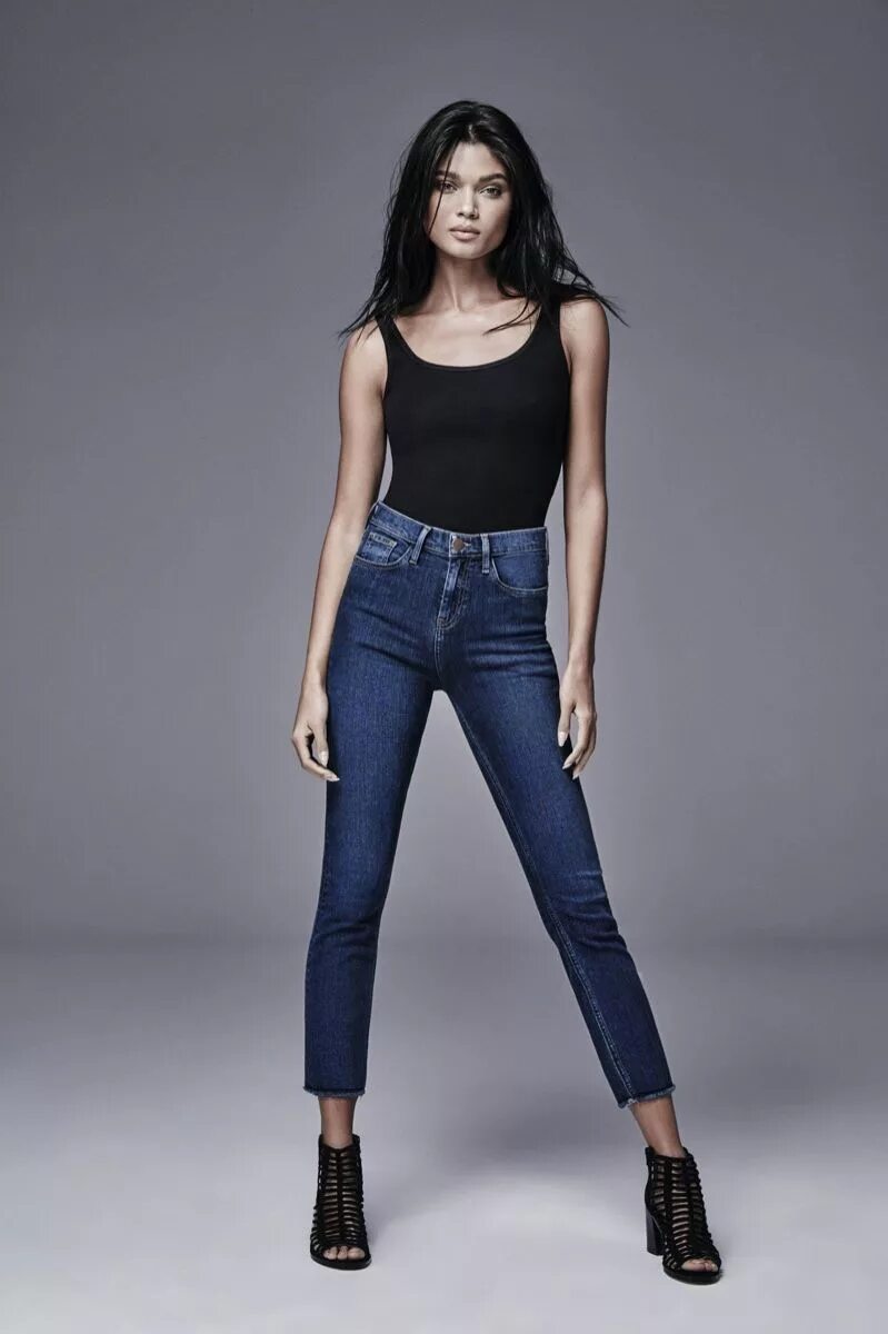 Красивые женские фото в полный рост River Island Denim 2016 Spring / Summer Campaign Fashion model poses, Fashion po