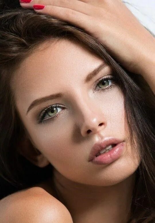 Красивые женские лица фото Pin on Beautiful Faces